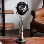 Мото-лампа MotoSpring Gear Black Vstileretro