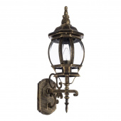 Ретро бра уличное Atlanta, черный, золотистый, A1041AL-1BN Arte Lamp