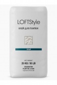 Клей для плитки из бетона белый BZS0022 LOFTStyle