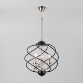 Подвесная люстра в стиле лофт Sorrel, 60105/3 черный ЕВРОСВЕТ