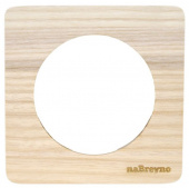 Рамка OneClick, 1 местная, натуральный ясень, ROC1-AN Ruwel