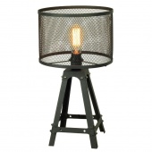 Лофт светильник настольный Parker, черный, LSP-9886 Lussole