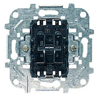 Механизм выключателя, 2CLA811100A1001, ABB, двухклавишный, серия Sky Niessen