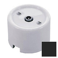 Ретро розетка ТВ, черный, RS-TV-08 Retrika