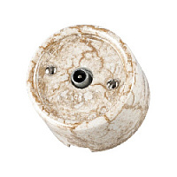 Розетка TV оконечная, мраморный, SQ1820-0153 TDM ELECTRIC, серия Болонь