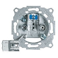 Механизм розетки TV-R без фильтра, 2CLA815000A1001 ABB, одиночная, серия Sky Niessen