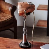 Мото-лампа MotoSpring Gear Copper Vstileretro