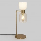 Настольный светильник в стиле лофт Tandem, 01084/2 латунь ЕВРОСВЕТ